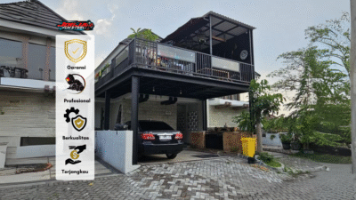 Balkon & Tangga Besi Minimalis